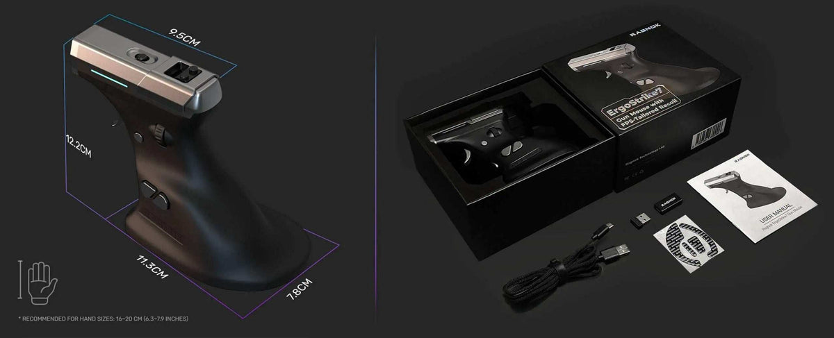 Ragnok ErgoStrike 7 Review: A Dedicated Gun Mouse With Recoil For
FPS Fans By Sarfraz Khan
